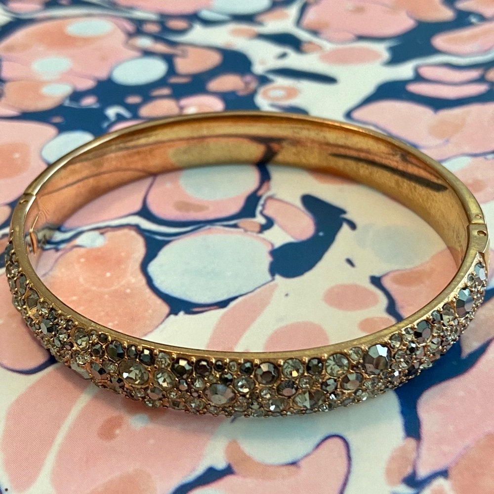 🔴SOLD🔴 Fossil pave bangle